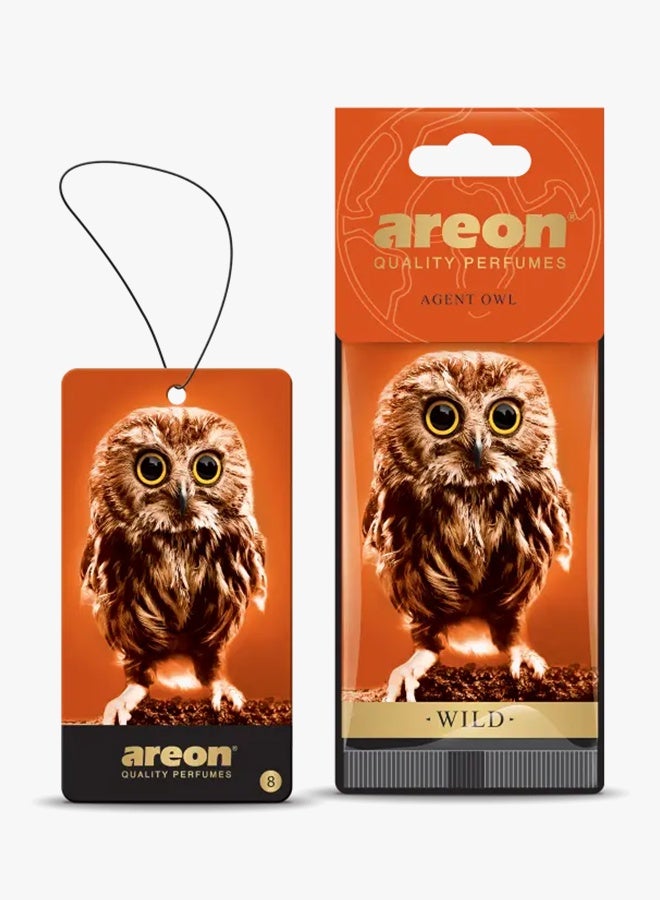 Areon Air Freshener Wild Agent Owl - Image 1